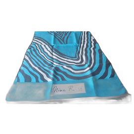 Sciarpa vintage NINA RICCI Blu chiaro