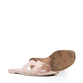 Hermès-HERMES  Sandals T.EU 38 Leather-Pink