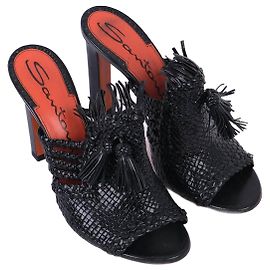 SANTONI  Heels EU 40 cloth Black
