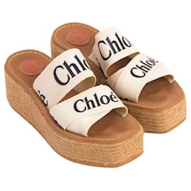 Chloé-CHLOE  Sandals EU 40 cloth-Beige