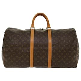 Louis Vuitton-Louis Vuitton Keepall 55-Brown