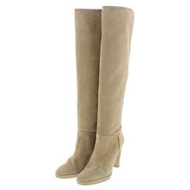 Loro Piana bottes Beige