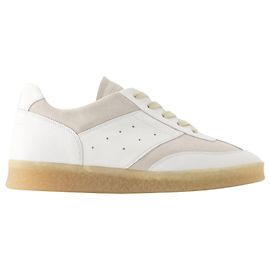 Maison Martin Margiela 6 Tênis de quadra - MM6 Maison Margiela - Couro - Branco Branco
