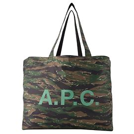 Apc Borsa tote reversibile Diane - A.P.C. - Sintetico - Cachi Verde Cachi