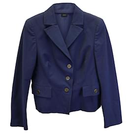 Akris-Blazer texturizado Akris de poliamida azul-Azul