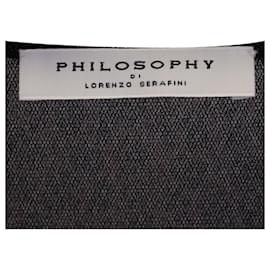 Philosophy di Lorenzo Serafini-Miniabito Philosophy Di Lorenzo Serafini in tulle in poliammide rosa-Altro