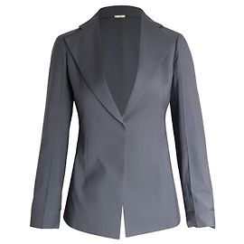 Céline Celine Blazer in Grey Wool Grey