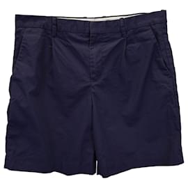 Apc-NO.P.C. Shorts Terry em Algodão Azul Marinho-Azul,Azul marinho