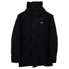Autre Marque-Patagonia Frozen Range Parka in Black Recycled Polyester-Black