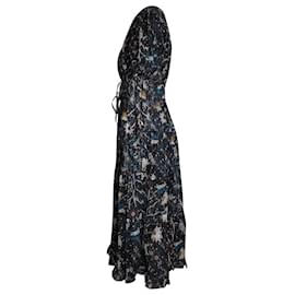 Ulla Johnson-Ulla Johnson Thelma Midi Dress in Multicolor Cotton-Other