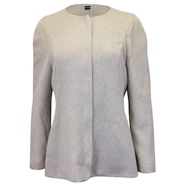 Giorgio Armani Abendjacke aus beigem Polyester Beige