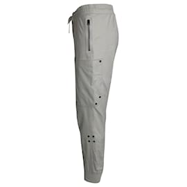 Tom Ford-Pantaloni sportivi con coulisse Tom Ford in pelle bianca-Bianco
