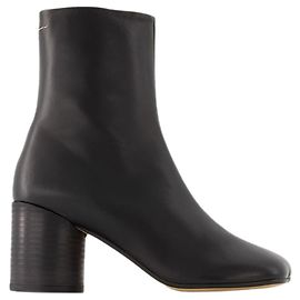 Maison Martin Margiela 6 Anatómico 75 Botines - MM6 Maison Margiela - Cuero - Negro Negro