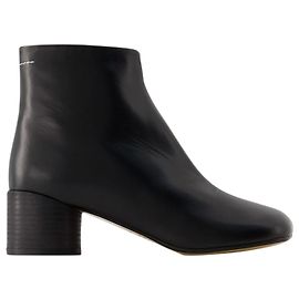 Maison Martin Margiela 6 Anatômico 50 Botins - MM6 Maison Margiela - Couro - Preto Preto