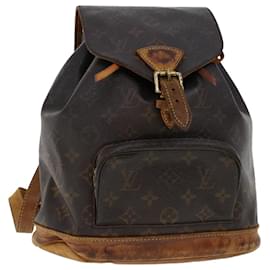 Louis Vuitton-LOUIS VUITTON Monogram Montsouris MM Backpack M51136 LV Auth bs6225-Monogram