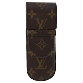 Louis Vuitton-LOUIS VUITTON Monogram Etui Lunette Rabat Etui à Lunettes M62970 Auth LV 45695-Monogramme