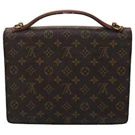 Louis Vuitton-Louis Vuitton Monogram Monceau 28 Hand Bag 2way M51185 LV Auth 45646-Monogram