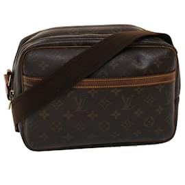 Louis Vuitton-LOUIS VUITTON Monogram Reporter PM Shoulder Bag M45254 LV Auth 45650-Monogram