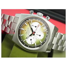 Zénith-ZENITH Chrono Master Revival El Primero A385 Gradation brown Mens-Silvery