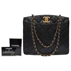 Chanel-CHANEL Bag in Black Leather - 101256-Black
