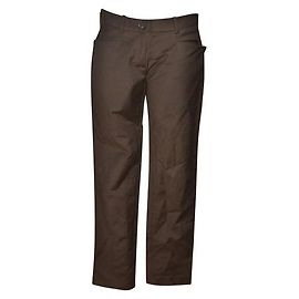 Pinko Stretch Cotton Blend Pants Dark Brown 42IT Dark brown