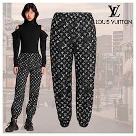 Louis Vuitton, Pants & Jumpsuits, Louis Vuitton Stencileffect Monogram  Joggers Size Us8 Fr38