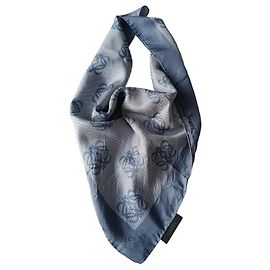 Loewe Seiden Schals Blau