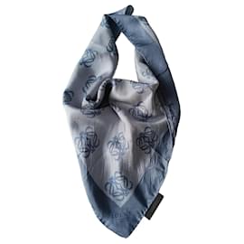 Loewe Sciarpe di seta Blu