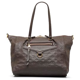 Louis Vuitton Brown Monogramm Empreinte Lumineuse PM Braun