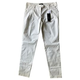 Versace Jeans Couture Pantalones, polainas Blanco