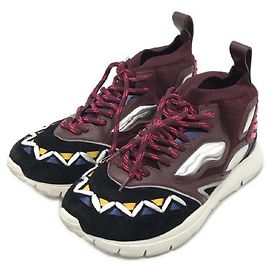 ****VALENTINO GARAVANI Wine Red X Black Heroes Reflex Black Red