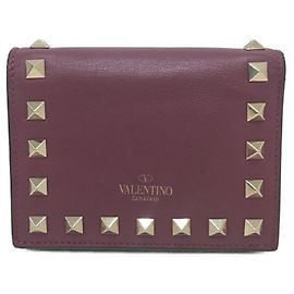 ****VALENTINO GARAVANI Rockstud Bifold Wallet Other