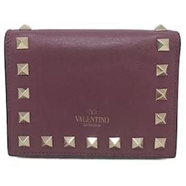 Valentino Garavani-****VALENTINO GARAVANI Rockstud Bifold Wallet-Other