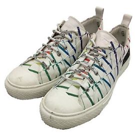 ****VALENTINO GARAVANI Baskets multicolores Blanc