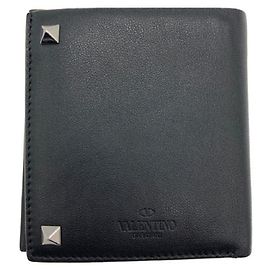 ****VALENTINO GARAVANI Black BiFold Wallet Black