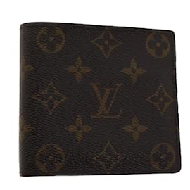 Louis Vuitton-LOUIS VUITTON Monogram Portefeuille Marco Bifold Wallet M61675 LV Auth 42056-Monogram