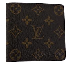 Louis Vuitton-LOUIS VUITTON Monogram Portefeuille Marco Bifold Wallet M61675 LV Auth yk7284-Monogram