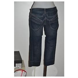 Just Cavalli-Jeans curtos-Azul escuro