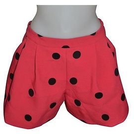 Moschino shorts Nero Fuschia