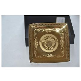 versace ashtray Golden
