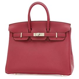 Hermès-Hermès Birkin 25-Red