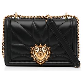 Dolce & Gabbana Borsa a tracolla Devotion piccola nera Dolce&Gabbana Nero