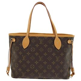 Louis Vuitton-Borsa tote Neverfull PM con monogramma LOUIS VUITTON M40155 LV Aut 46107-Monogramma