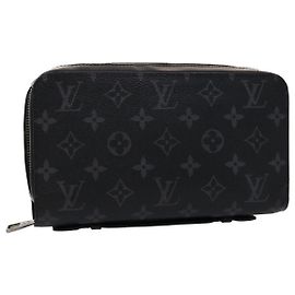 LOUIS VUITTON Monogram Eclipse Zippy XL Reisetasche M61698 LV Auth 45688 Andere