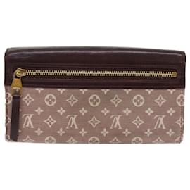 Louis Vuitton-LOUIS VUITTON Monogram Ideal Portefeuille Sarah Long Wallet M63008 LV Auth 46392-Other