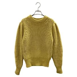 Isabel Marant Etoile-****ISABEL MARANT ETOILE Jersey de punto de canalé amarillo-Amarillo