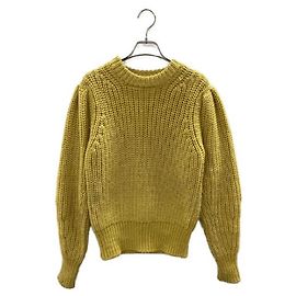 ****ISABEL MARANT ETOILE Gelber Rippstrickpullover Gelb