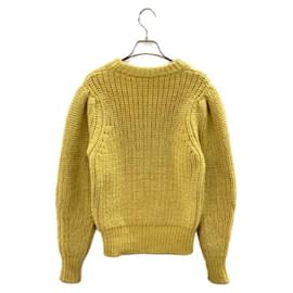 Isabel Marant Etoile-****ISABEL MARANT ETOILE Pull en maille côtelée jaune-Jaune