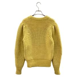 Isabel Marant Etoile-****ISABEL MARANT ETOILE Yellow Rib Knit Sweater-Yellow