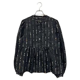 Isabel Marant-****ISABEL MARANT Black Silk Long Sleeve Shirt-Black